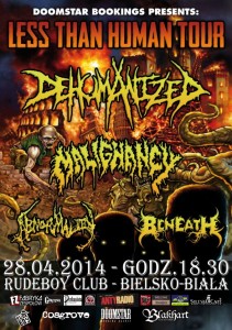 less than human tour