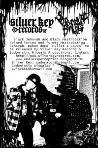 Mastrobating Jehovah Flyer