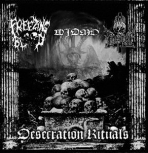 Widmo The Sons of Perdition Freezing Blood Desecration Rituals