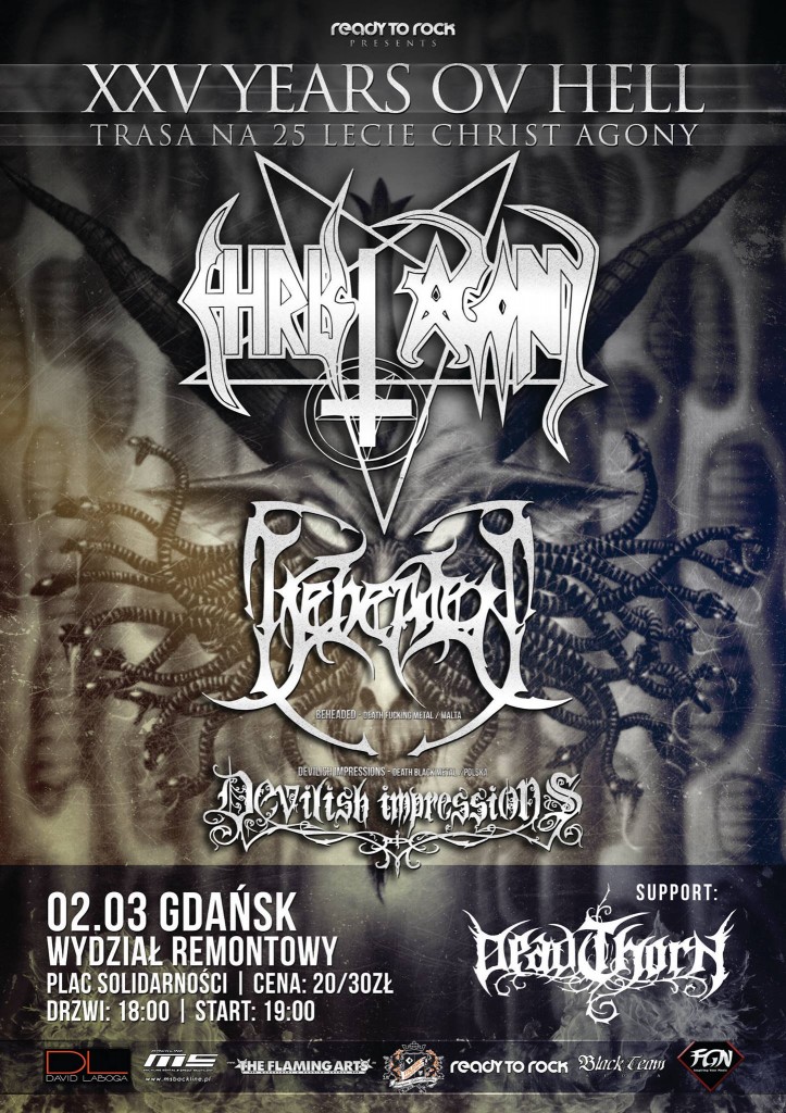 XXV Years Ov Hell - Christ Agony - Gdańsk