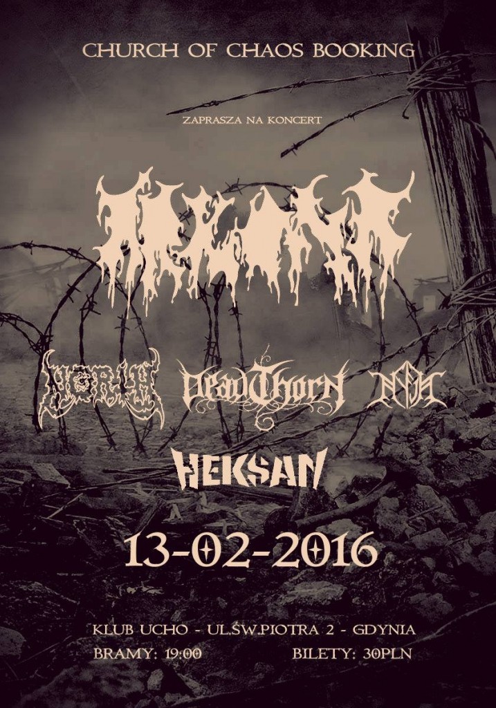 Arkona, North, Deadthorn, Nyja, Heksan 13.02.2016